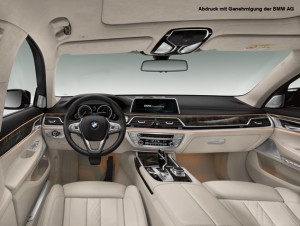 Strak-Prozess für das Interieur des neuen BMW 7er 