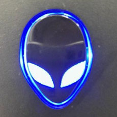 Logo of our Alienware computer